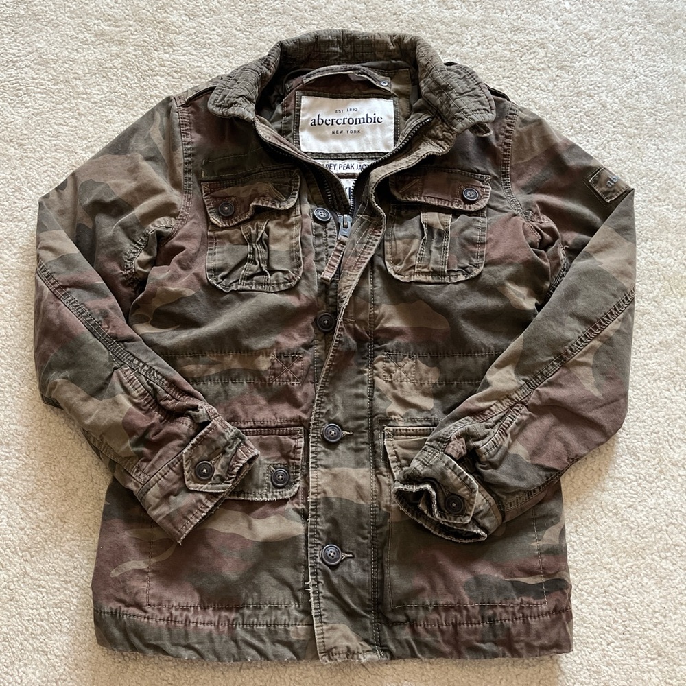 Abercrombie & Fitch Kids Camouflage Jacket
